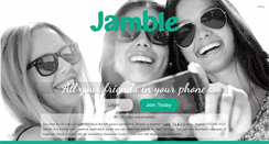Desktop Screenshot of new.jamble.co.za