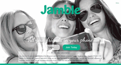 Desktop Screenshot of jamble.co.za